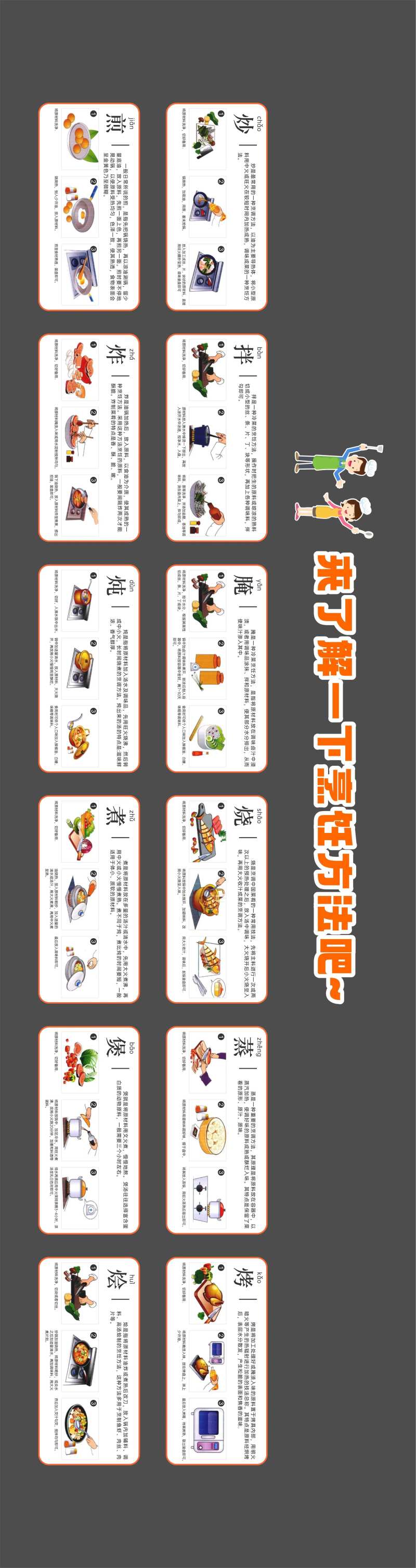 校园文化烹饪文化系列海报展板-采灵感-cailinggan.com