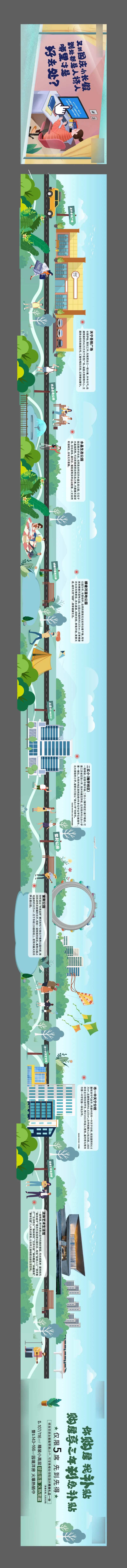 手绘插画游玩打卡旅游项目h5-采灵感-cailinggan.com