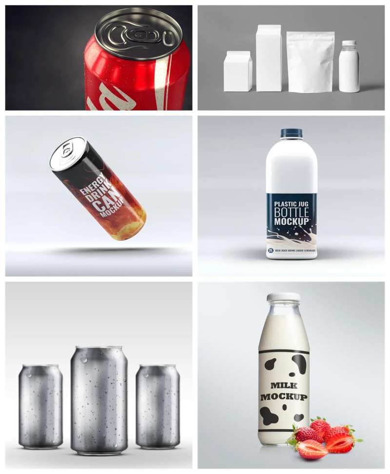 汽水罐罐子包装罐样机-采灵感-cailinggan.com