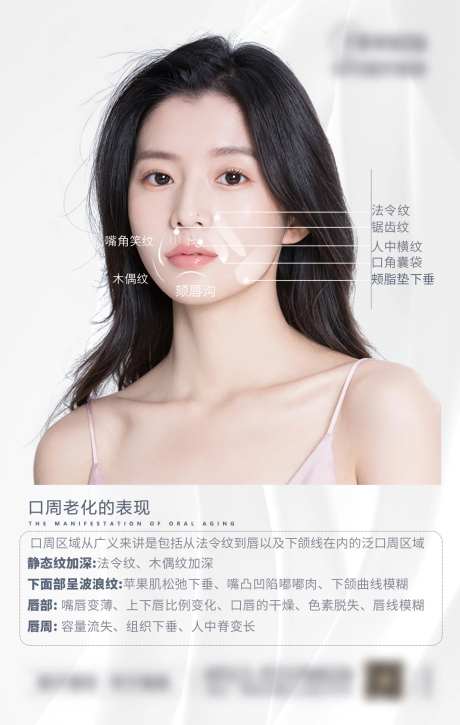 口周老化医美海报-采灵感-https://www.cailinggan.com/