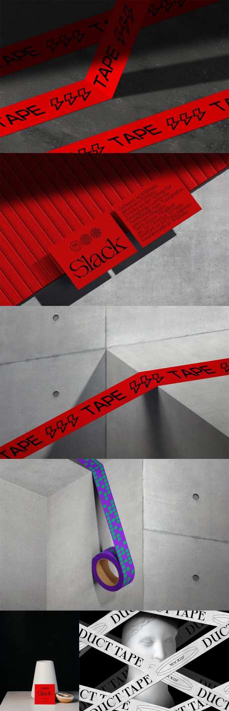 高级感名片胶带效果图样机-采灵感-https://www.cailinggan.com/