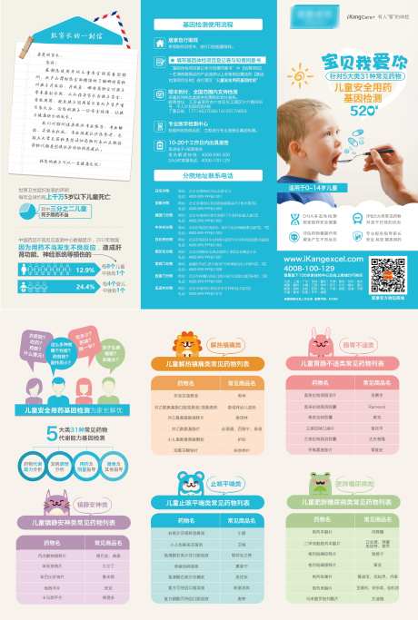 儿童安全用药三折页-采灵感-https://www.cailinggan.com/