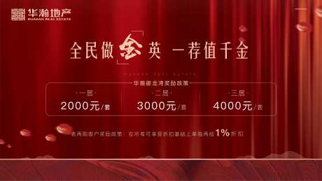地产全民营销活动宣传展板-采灵感-https://www.cailinggan.com/