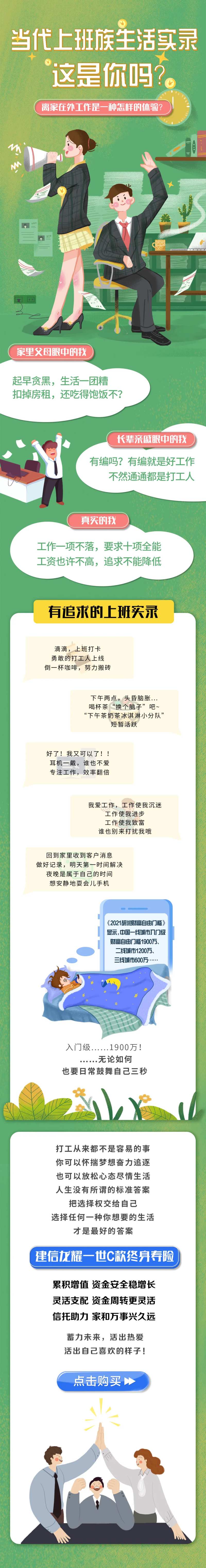 上班族长图专题设计-采灵感-cailinggan.com