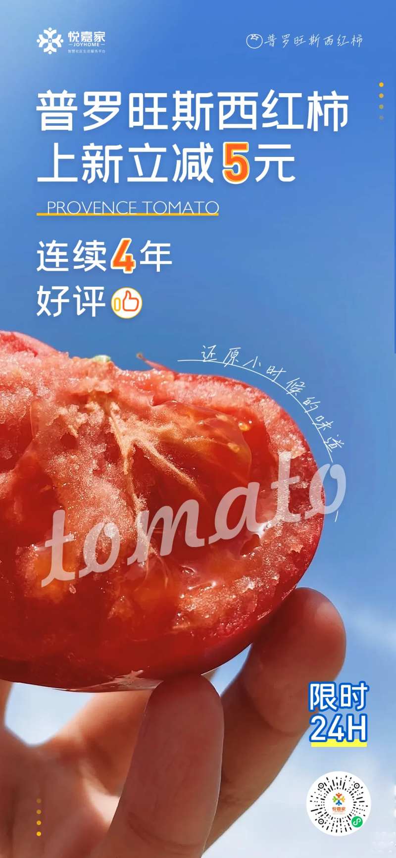 普罗旺斯西红柿海报-采灵感-cailinggan.com