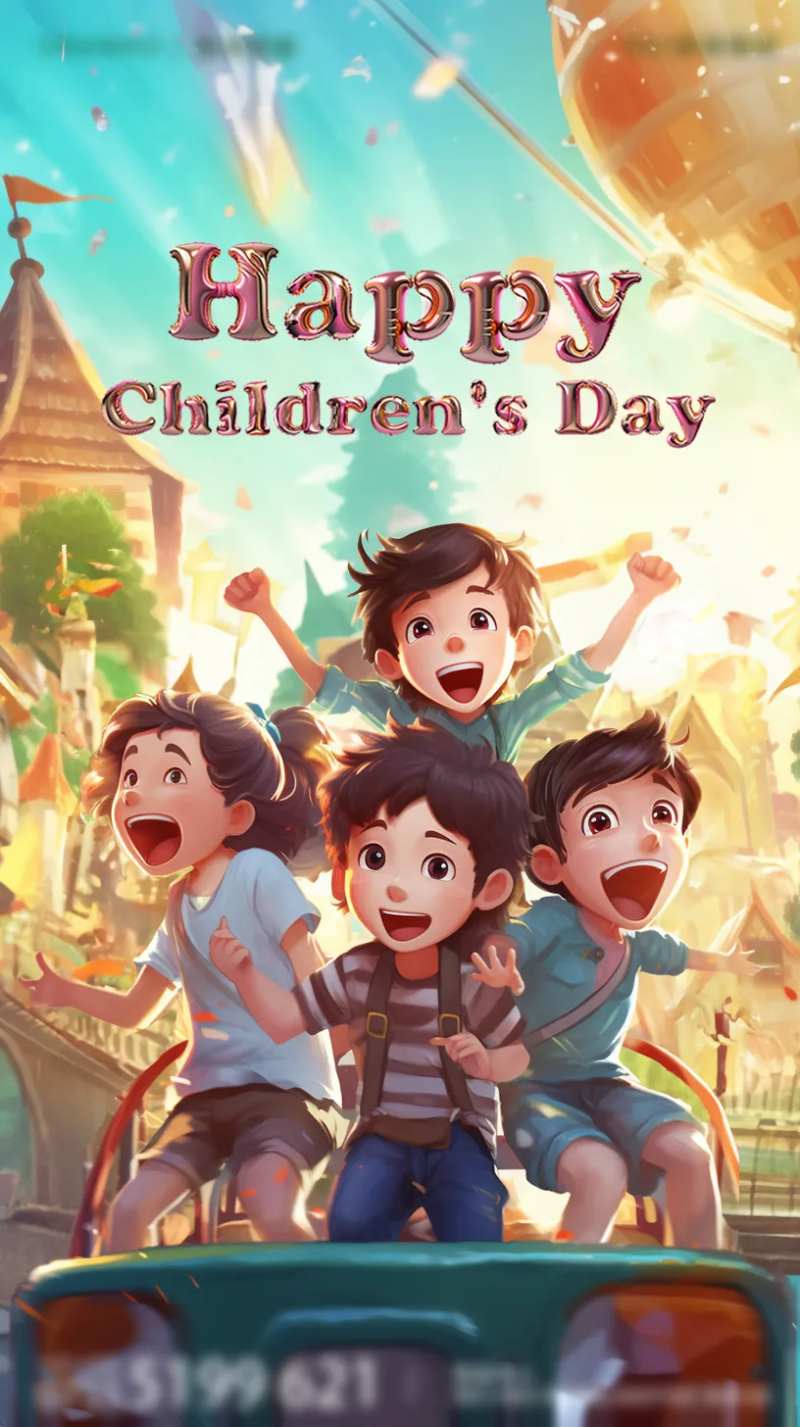 61儿童节海报-采灵感-cailinggan.com