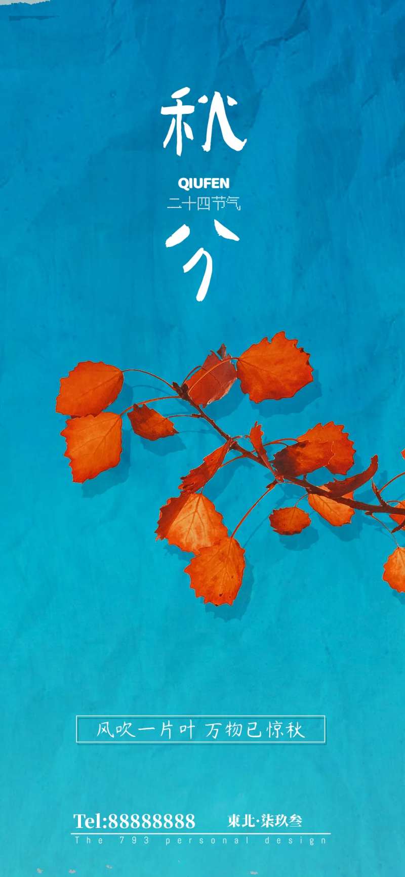 秋分节气海报-采灵感-cailinggan.com