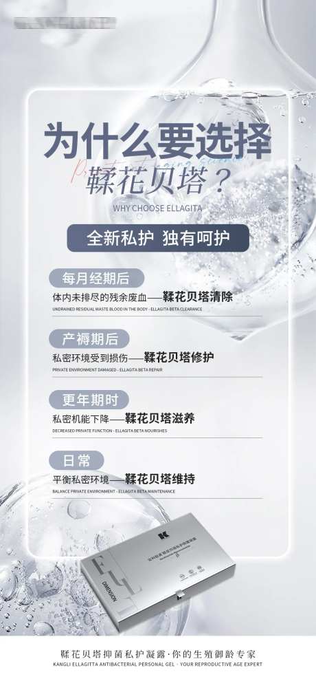 医美抗衰私密产品新品上新科普海报-采灵感-https://www.cailinggan.com/