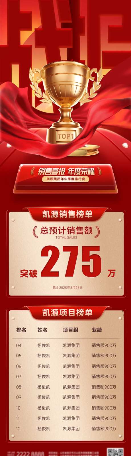 喜报战报捷报排行榜业绩榜单销售海报-采灵感-https://www.cailinggan.com/