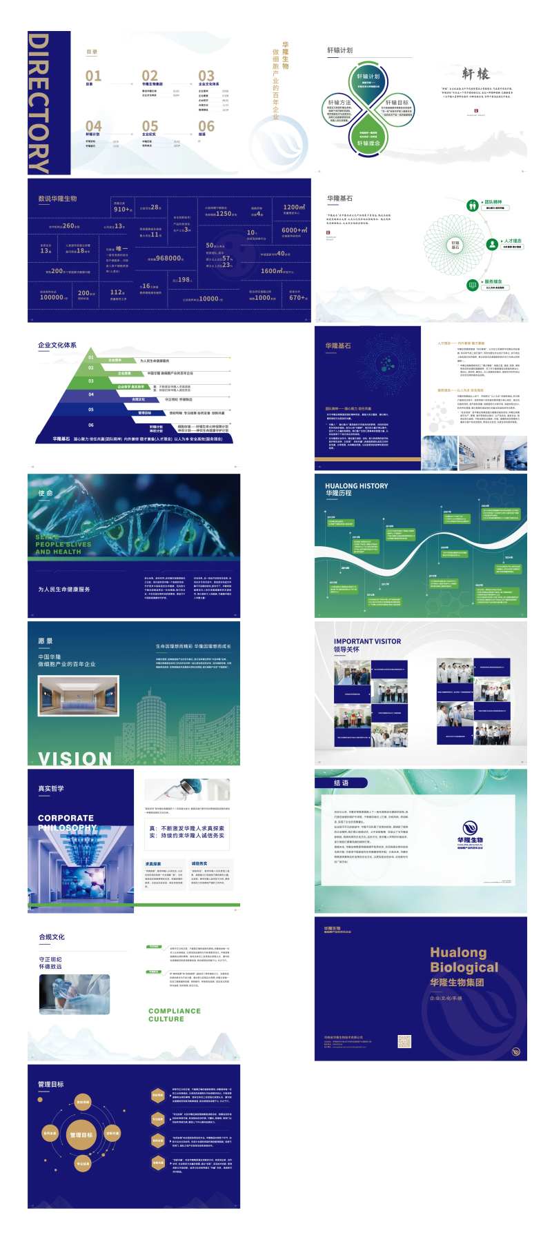 生物科技公司文化画册-采灵感-cailinggan.com