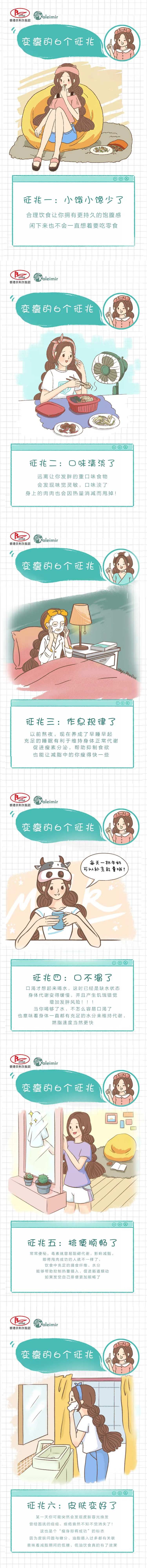 变瘦征兆科普海报长图-采灵感-cailinggan.com