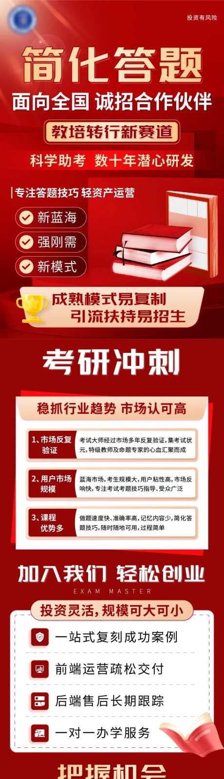 简化答题教育长图-采灵感-https://www.cailinggan.com/