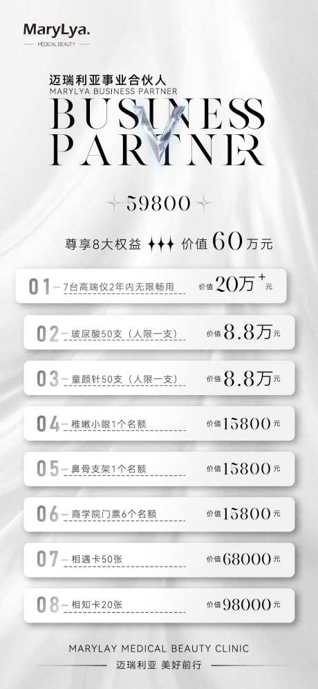合伙人权益单海报-采灵感-https://www.cailinggan.com/