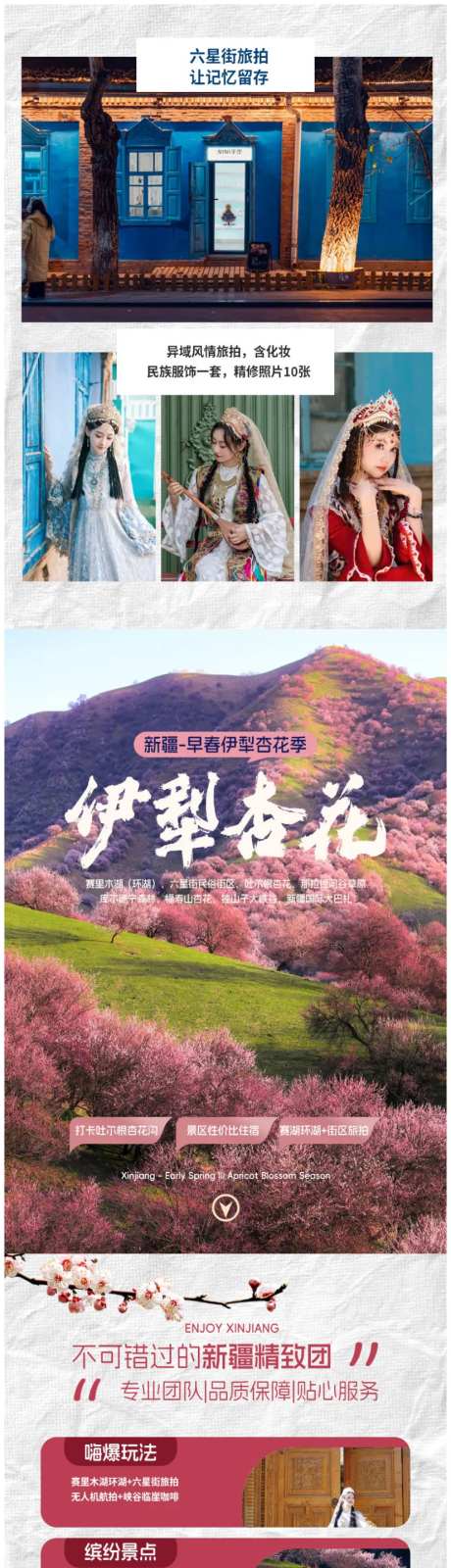 新疆春季杏花旅游详情页-采灵感-https://www.cailinggan.com/