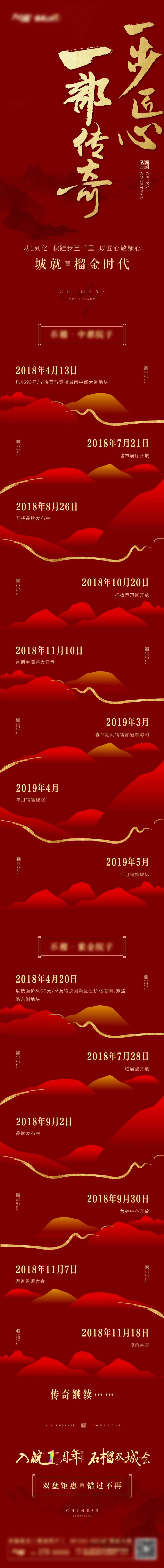 时间线长图-采灵感-cailinggan.com