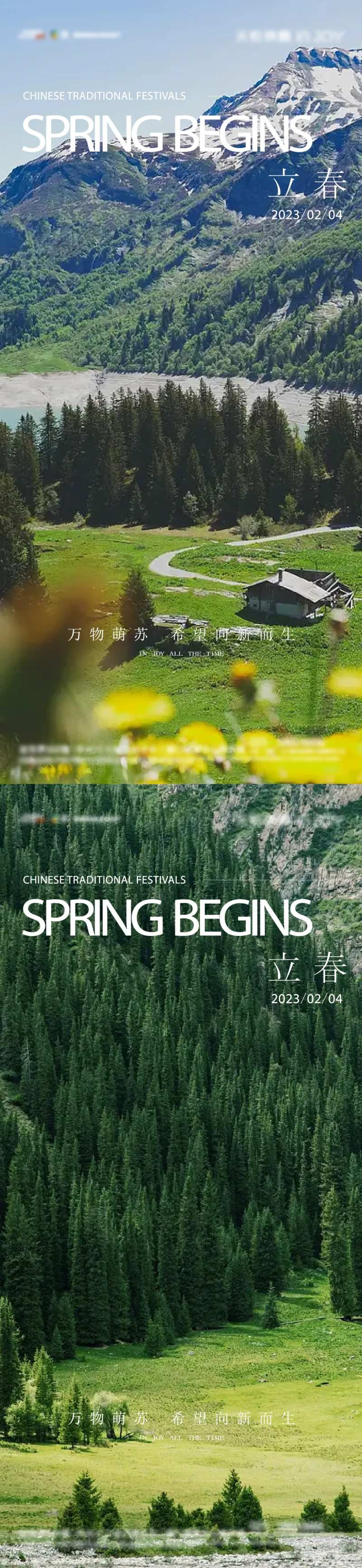 立春海报-采灵感-cailinggan.com