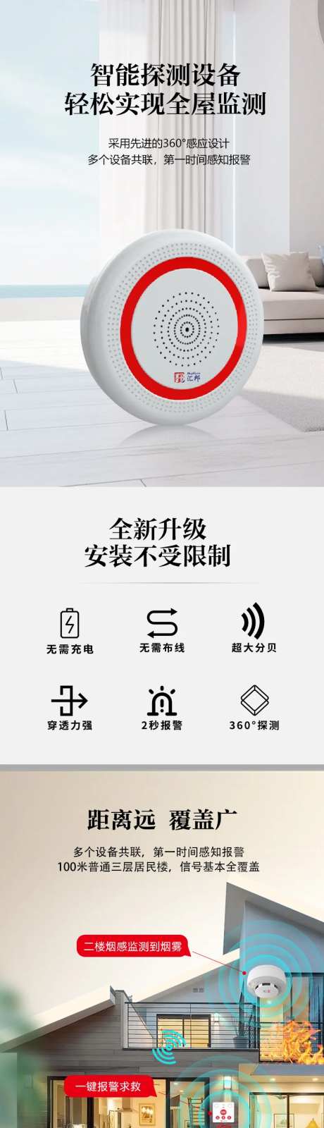 智能声光探测报警器详情页-采灵感-https://www.cailinggan.com/