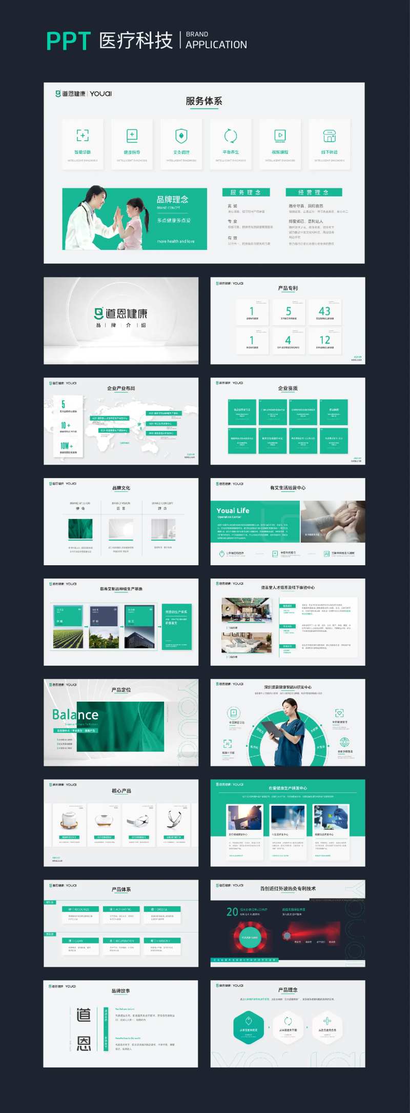 医疗健康ppt-采灵感-cailinggan.com