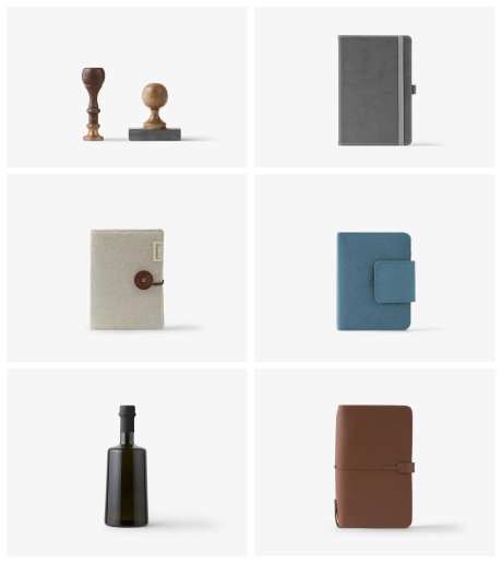 笔记本本子册子杂志样机-采灵感-https://www.cailinggan.com/