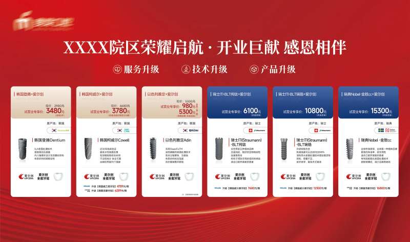 口腔种植体介绍海报展板-采灵感-cailinggan.com