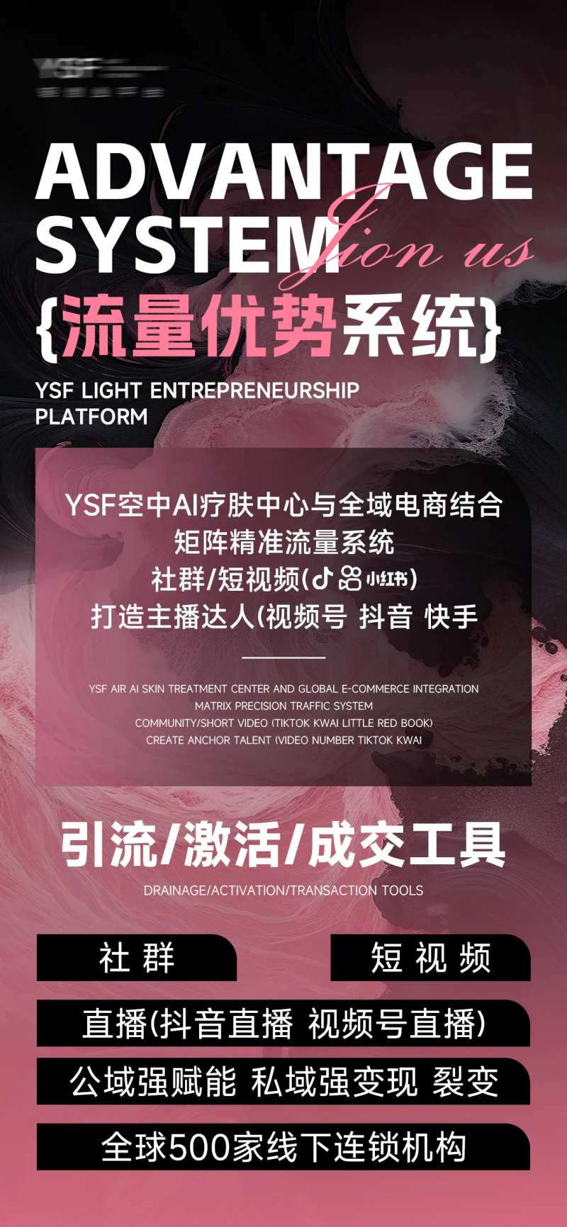 创业平台招商海报-采灵感-cailinggan.com