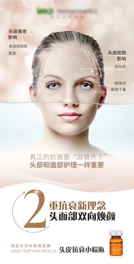 医美头皮抗衰倒计时海报-采灵感-https://www.cailinggan.com/