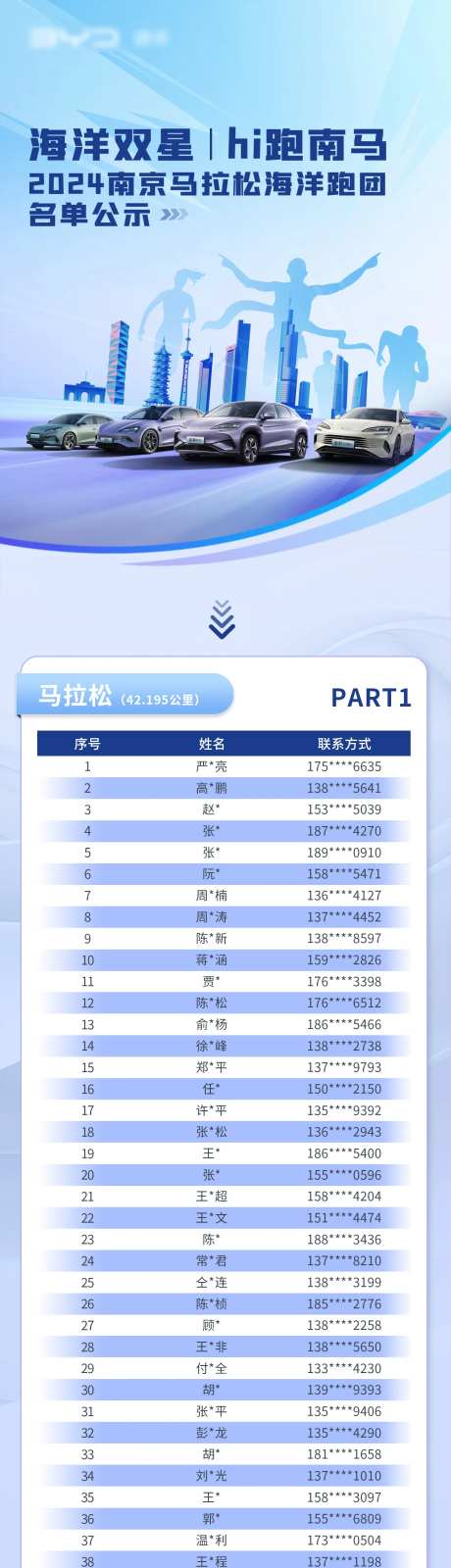 马拉松公示名单长图海报-采灵感-https://www.cailinggan.com/
