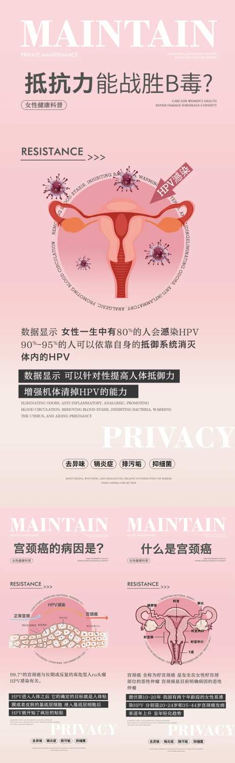 私密养护系列海报-采灵感-https://www.cailinggan.com/