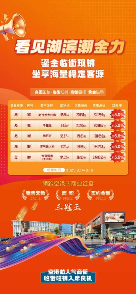 地产临街现铺海报海报-采灵感-https://www.cailinggan.com/