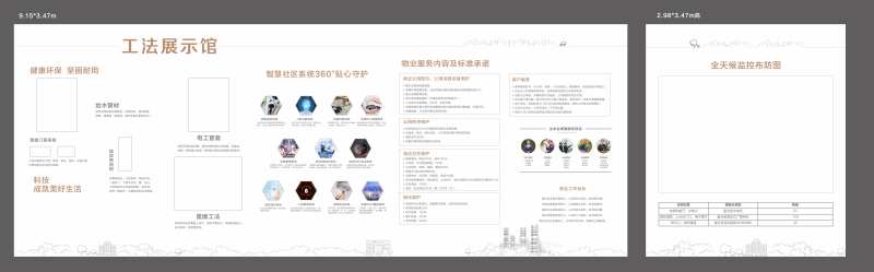 工法展示墙活动背景板-采灵感-cailinggan.com