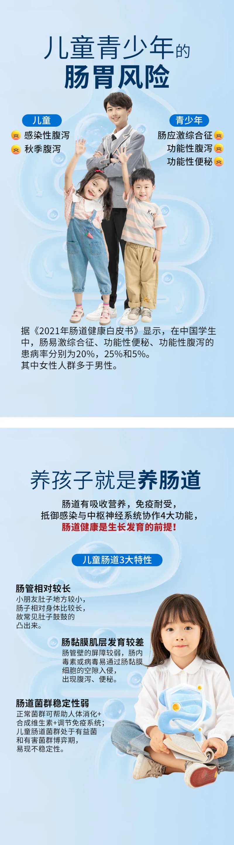 儿童青少年肠道健康 -采灵感-cailinggan.com