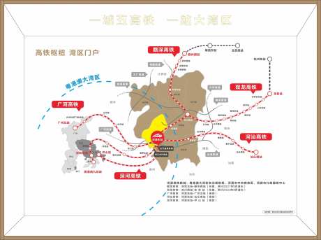 赣深高铁线路图-采灵感-https://www.cailinggan.com/