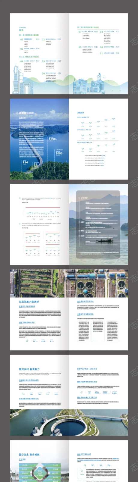水利工程建设项目宣传画册-采灵感-https://www.cailinggan.com/
