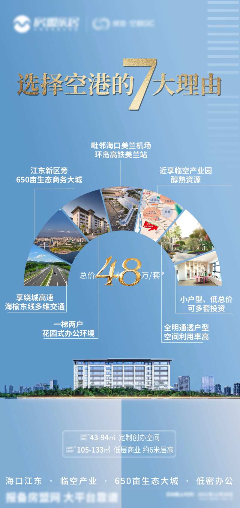 地产七大理由价值点海报-采灵感-cailinggan.com