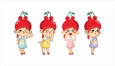 简餐吉祥物设计-采灵感-https://www.cailinggan.com/