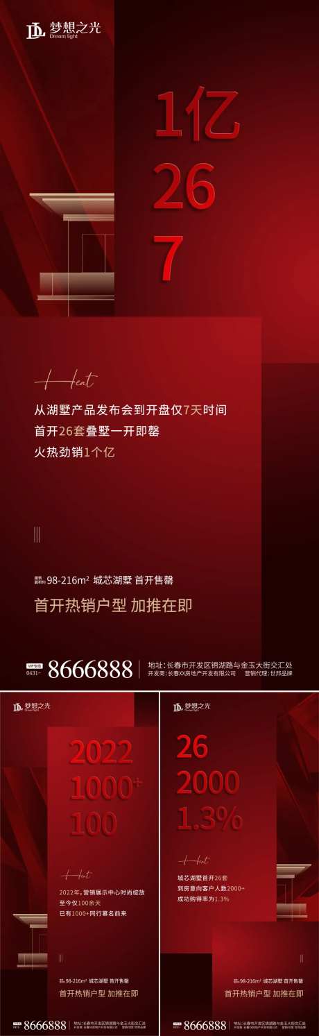 别墅开盘销售数据系列-采灵感-https://www.cailinggan.com/