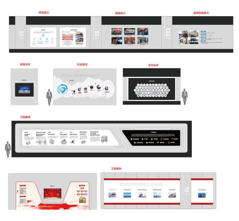 风机展厅平面排版-采灵感-cailinggan.com