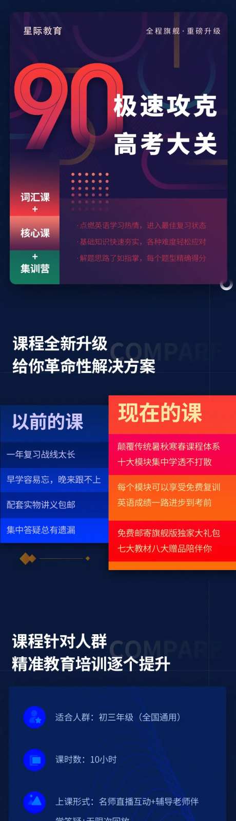 炫彩大气高考教育培训专题设计-采灵感-https://www.cailinggan.com/