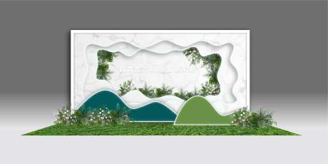 绿色生态留影拍照打卡区-采灵感-https://www.cailinggan.com/