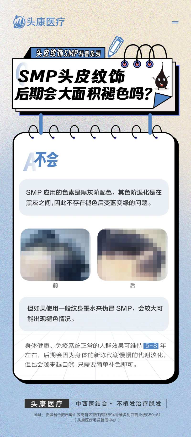 脱发对比科普海报-采灵感-cailinggan.com