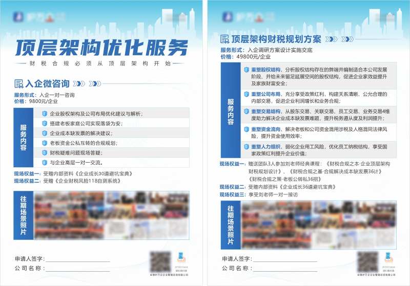 顶层架构优化服务DM宣传单-采灵感-cailinggan.com