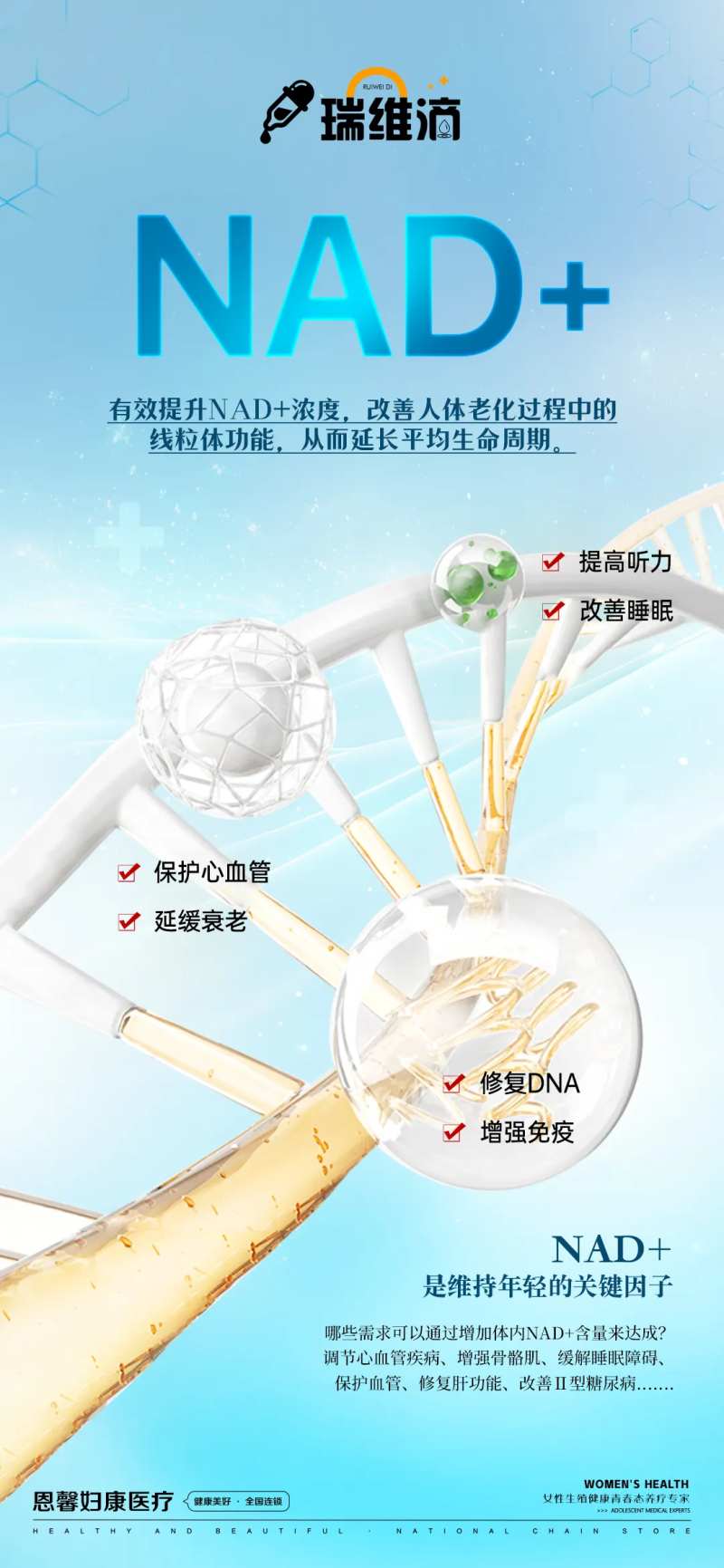 NAD+是维持年轻关键因子-采灵感-cailinggan.com