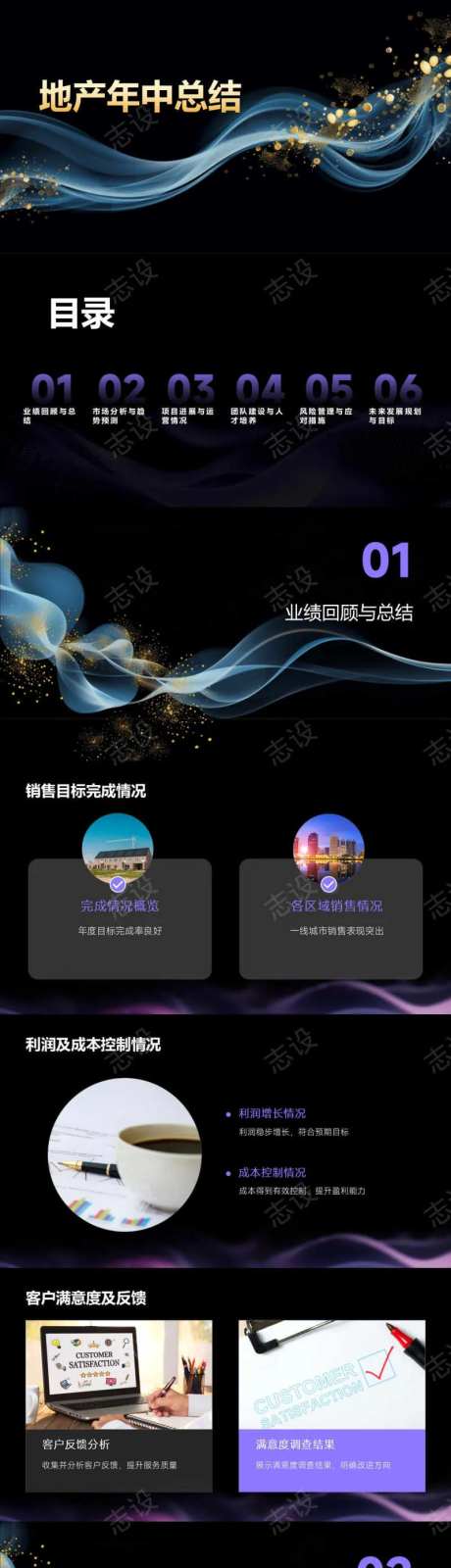 地产年中总结报告PPT-采灵感-https://www.cailinggan.com/