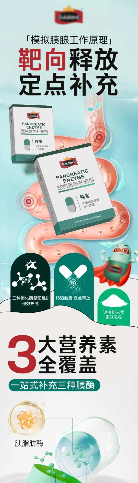 宠物猫狗医疗保健品药品详情页-采灵感-https://www.cailinggan.com/