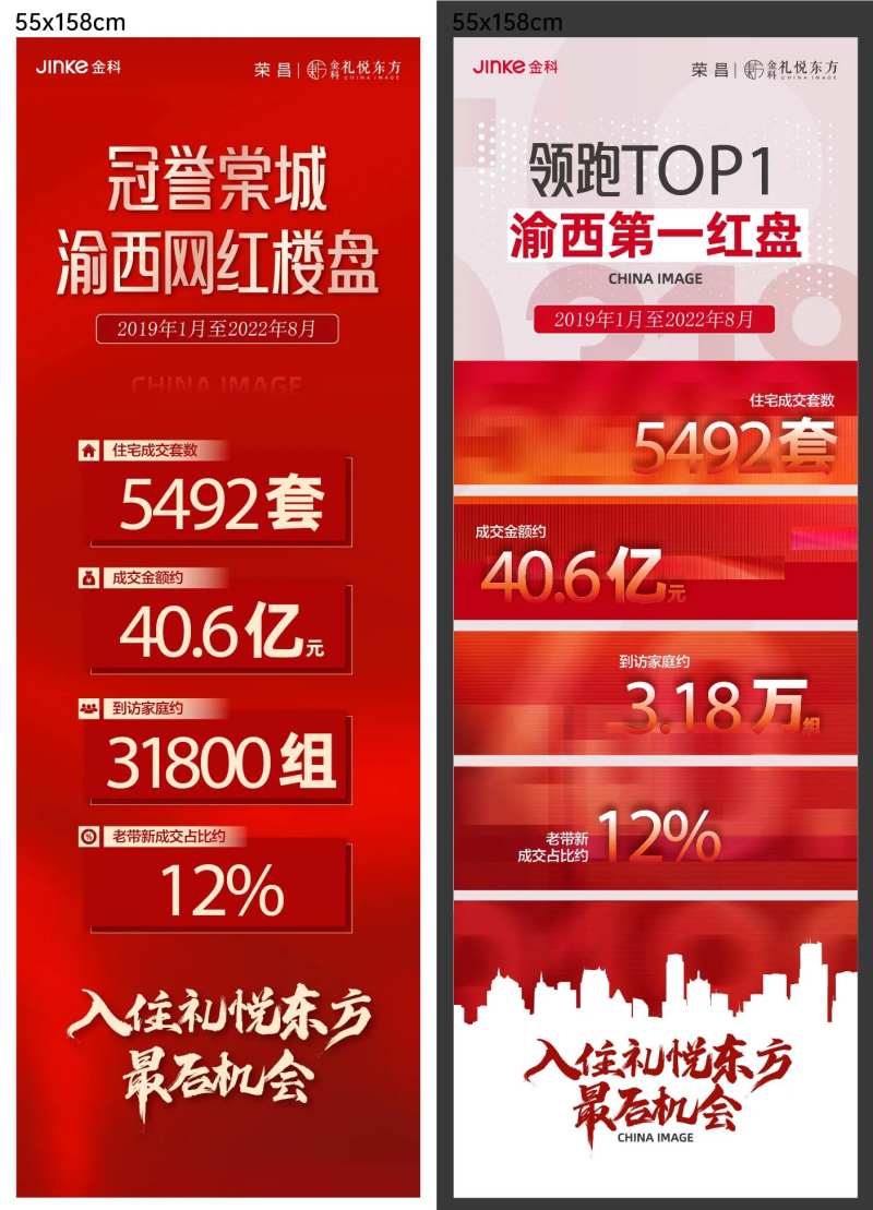 地产热销数据立牌-采灵感-cailinggan.com