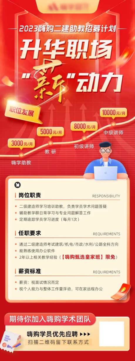 职场招聘海报-采灵感-https://www.cailinggan.com/