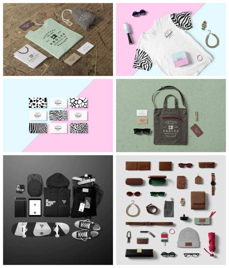 服装短袖服饰包装样机-采灵感-cailinggan.com