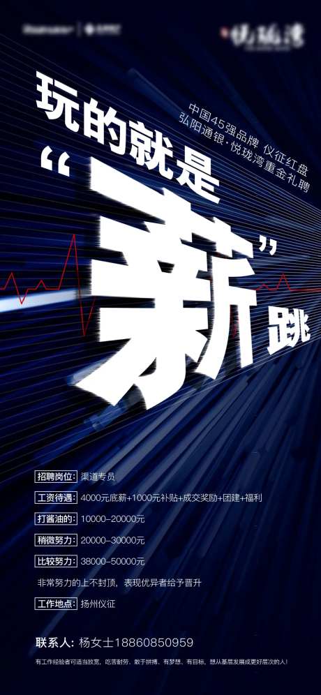 地产招聘心跳渠道大字报刷屏                                                                                                                                                                                           -采灵感-https://www.cailinggan.com/