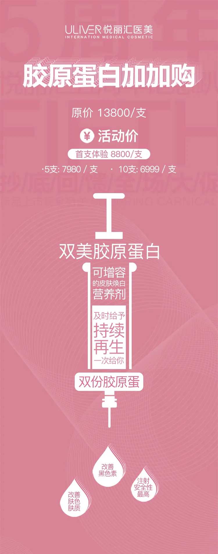 医美双美胶原蛋白海报-采灵感-cailinggan.com