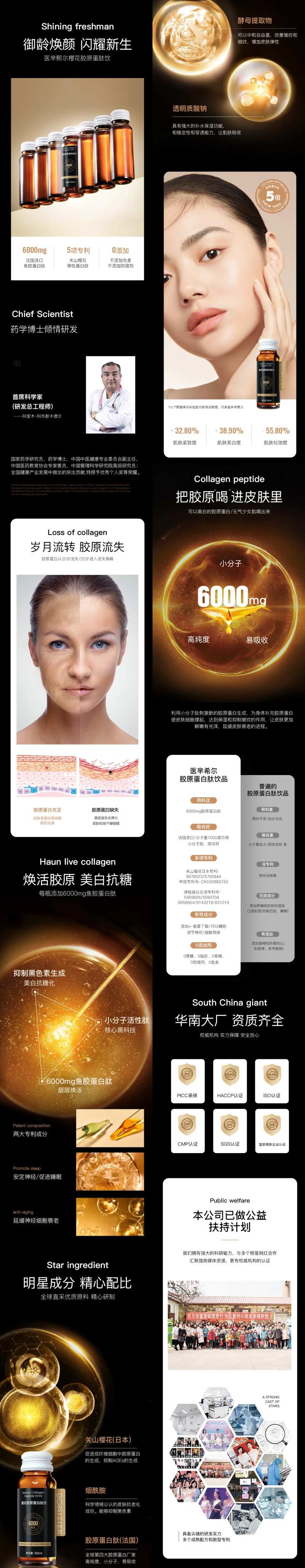 大健康酵素胶原蛋白减肥详情页首页长图-采灵感-cailinggan.com